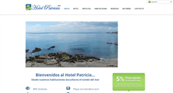 Desktop Screenshot of hotelpatricia.com